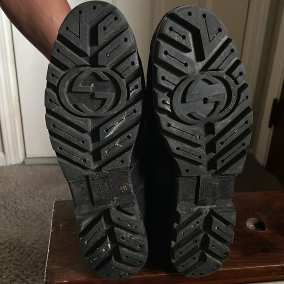 Authentic Gucci Mens combat style boots - Picture 3 of 4